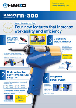 FR300 Portable Desolder Gun Brochure